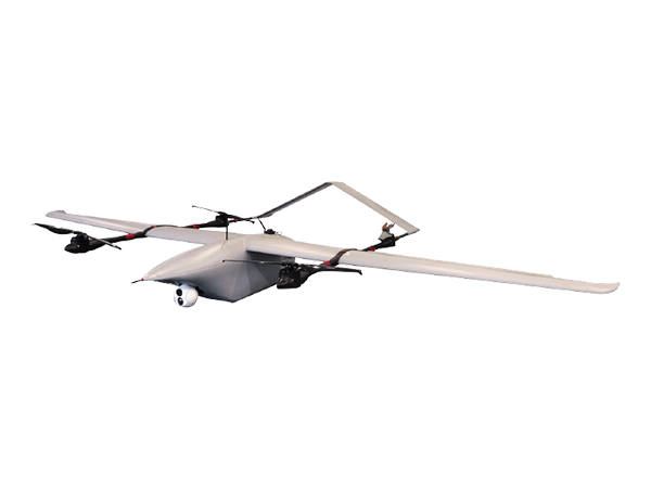 遠度 ZT-39V 油電混合復(fù)合翼垂直起降固定翼無人機,8小時續(xù)航，多種負載，更多作業(yè)場景,遠度（零度智控）靈隼ZT-39V四旋翼固定翼復(fù)合布局無人機采用油電混合動力，固定翼部分采用大展弦比上單翼、倒V形尾翼、雙尾撐、后置螺旋槳的布局，四旋翼部分與固定翼部分的雙尾撐相結(jié)合，該無人機同時具備四旋翼飛行器垂直起降能力和固定翼飛行器快速巡航的能力;航電設(shè)備高度集成飛控、RTK、數(shù)據(jù)鏈及 Al 功能;配備中繼器及 PAD遙控器，良好的人機交互能力，是大面積巡查、測繪的完美機型。